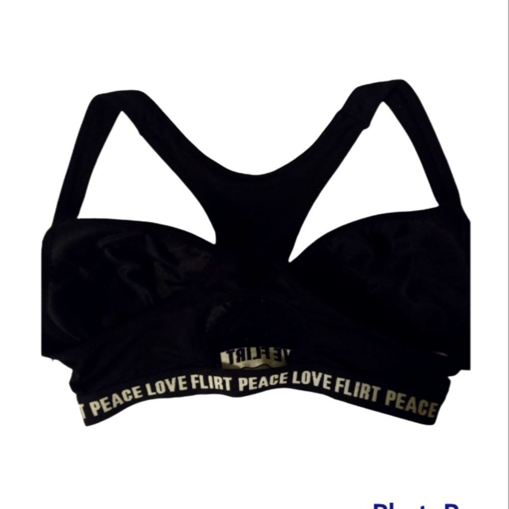 JUST BE women's bra sport top padded, size 34b.